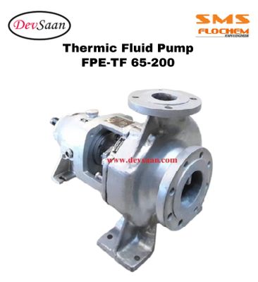 Thermic Fluid Pump FPE-TF 65-200 Pompa Sentrifugal Oli Panas