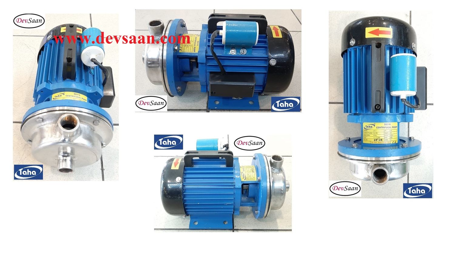 Centrifugal Pump SS-316 CFP-1 MB Pompa Sentrifugal Monoblok
