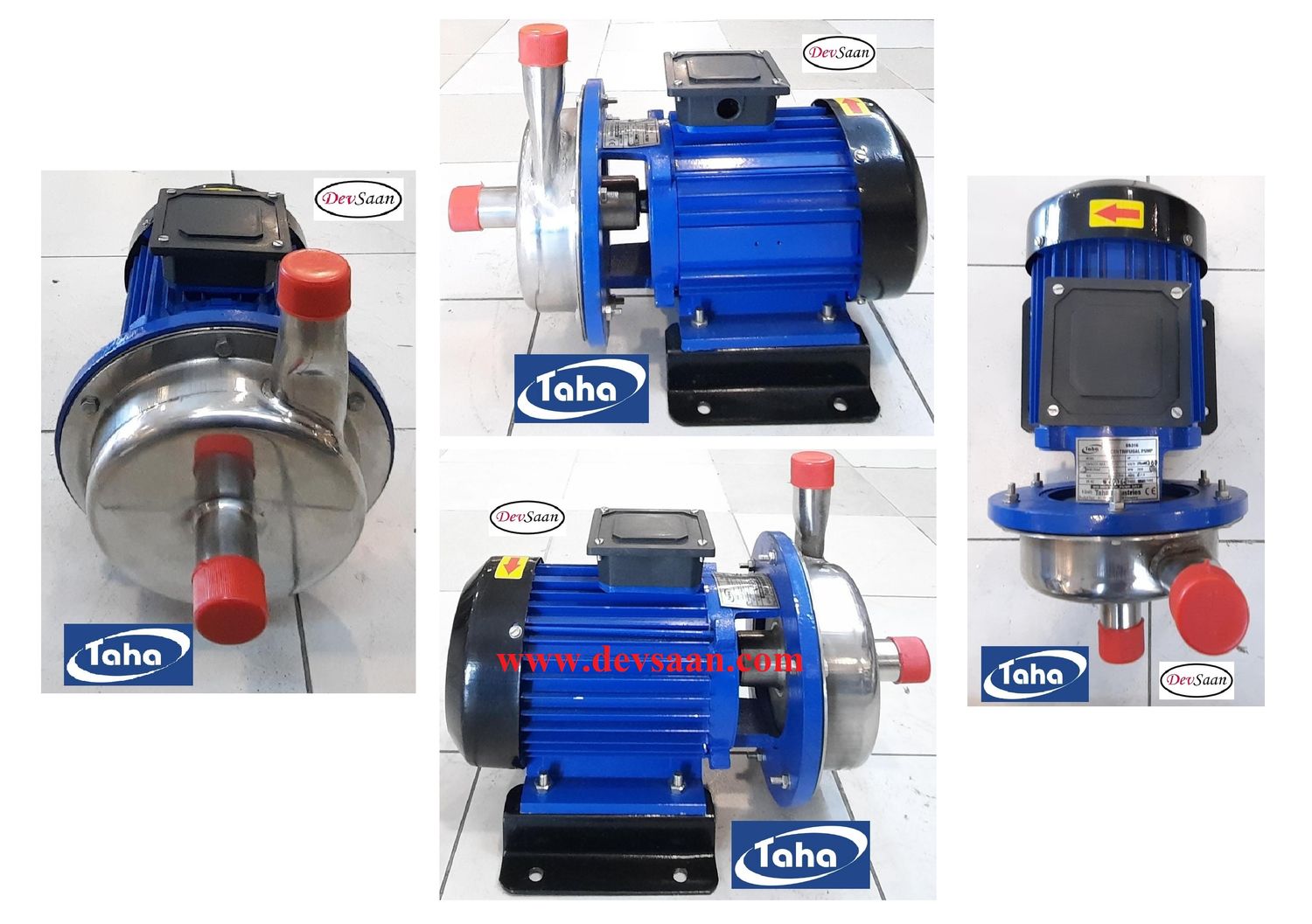 Centrifugal Pump SS-316 CFP-3 MB 3 Fase Pompa Sentrifugal Monoblok