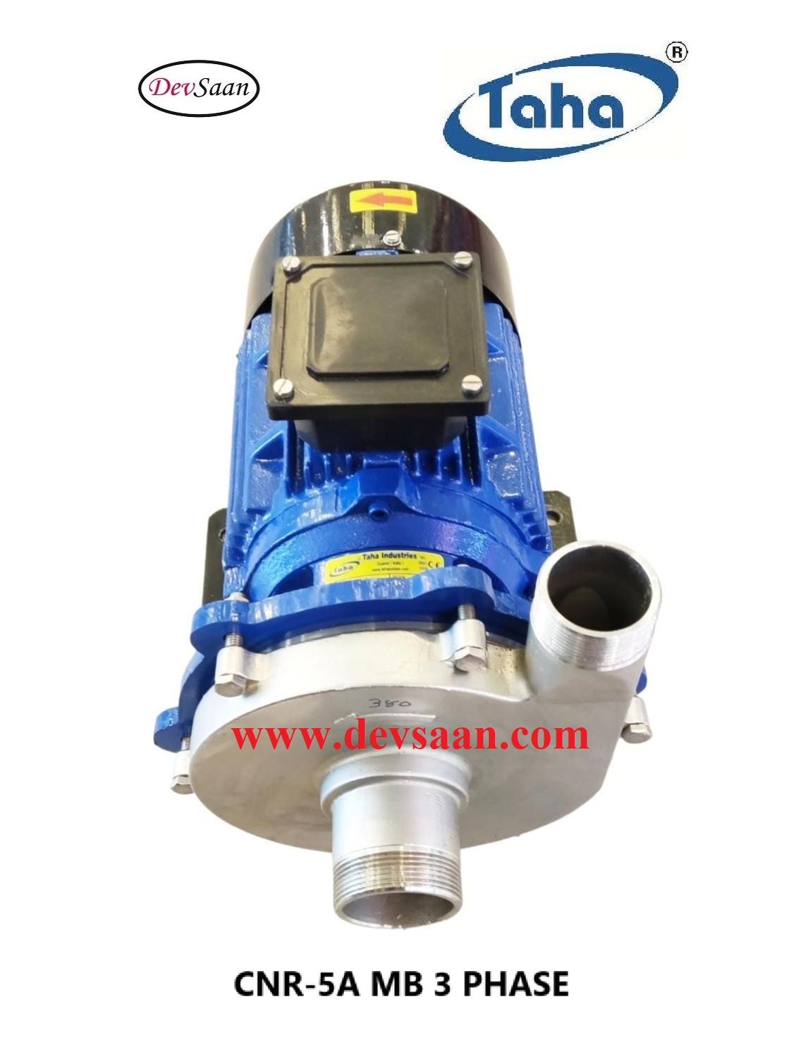Centrifugal Pump SS-316 CNR-5A MB 3 Fase Pompa Sentrifugal Monoblok