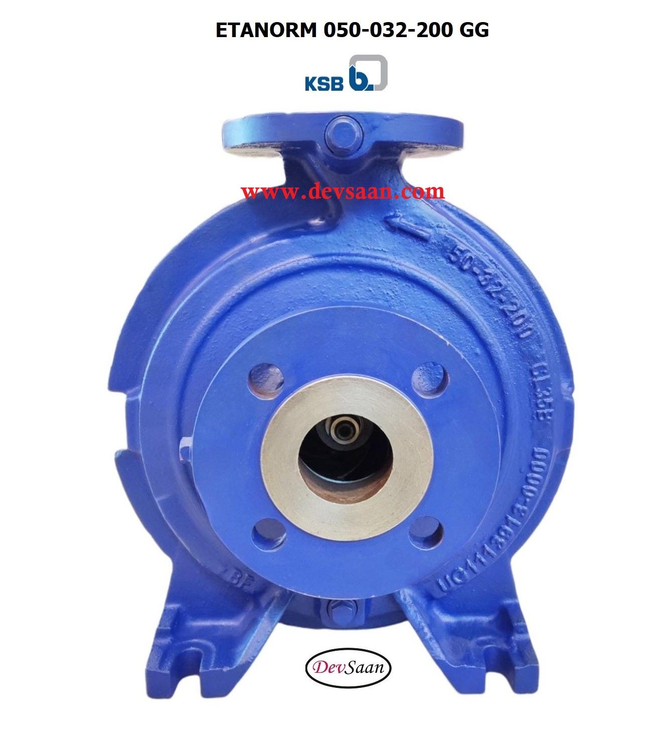 Centrifugal Pump End Suction KSB Etanorm ETN 050-032-200 GG