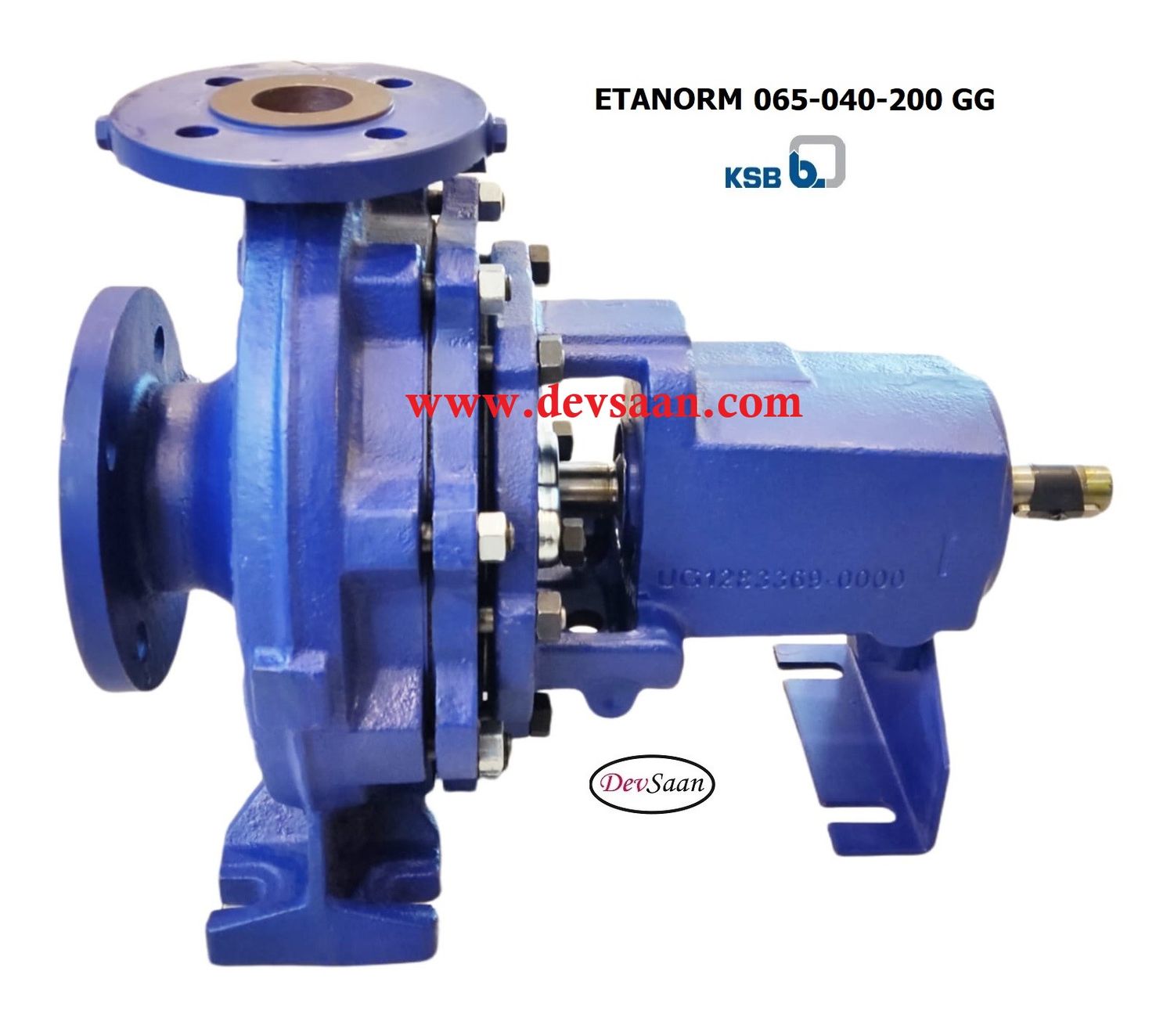 Centrifugal Pump End Suction KSB Etanorm ETN 065-040-200 GG