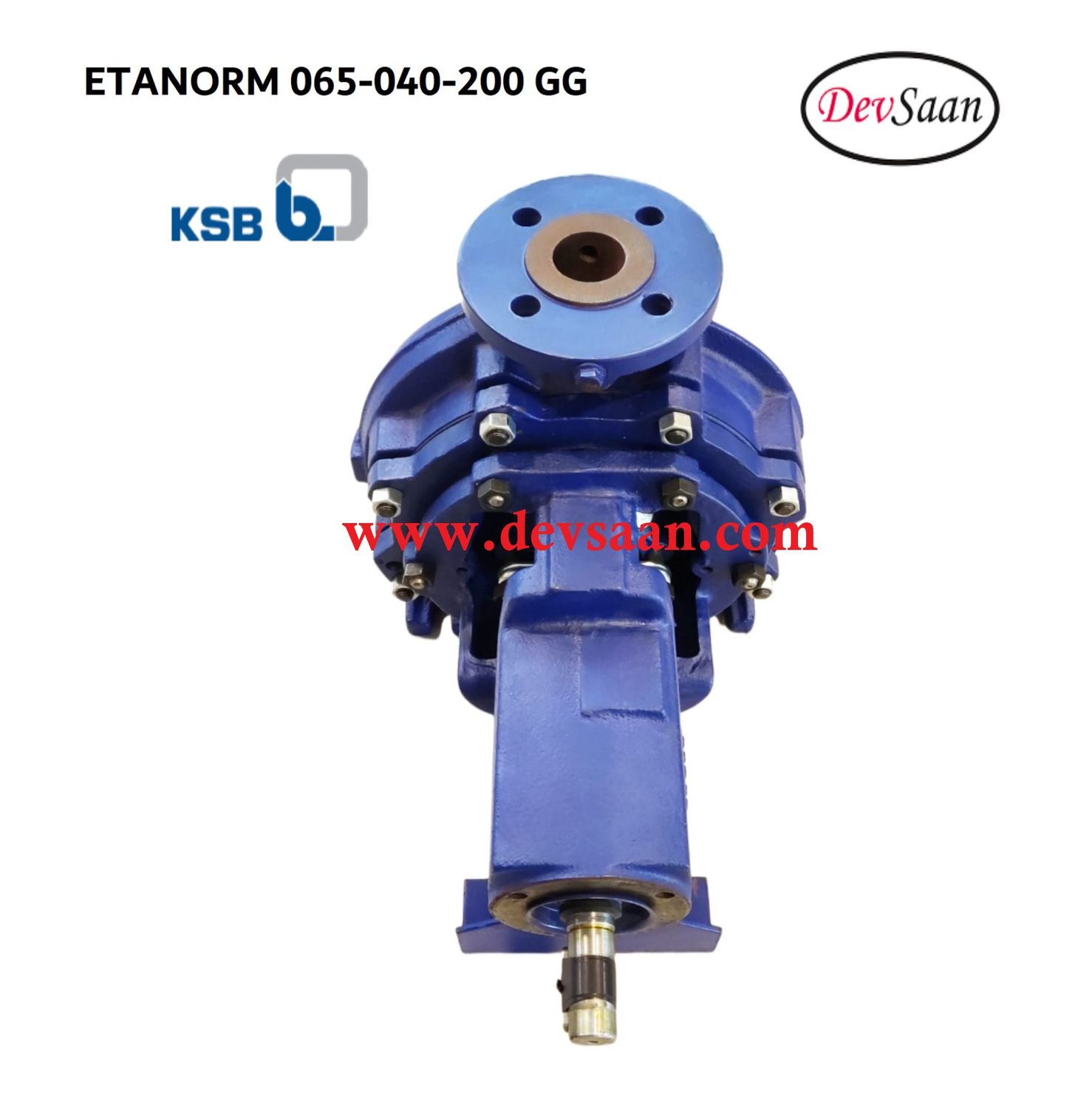 Centrifugal Pump End Suction KSB Etanorm ETN 065-040-200 GG
