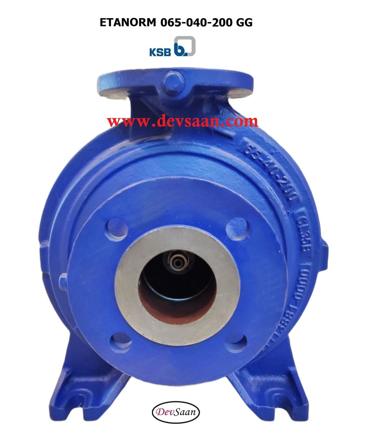 Centrifugal Pump End Suction KSB Etanorm ETN 065-040-200 GG