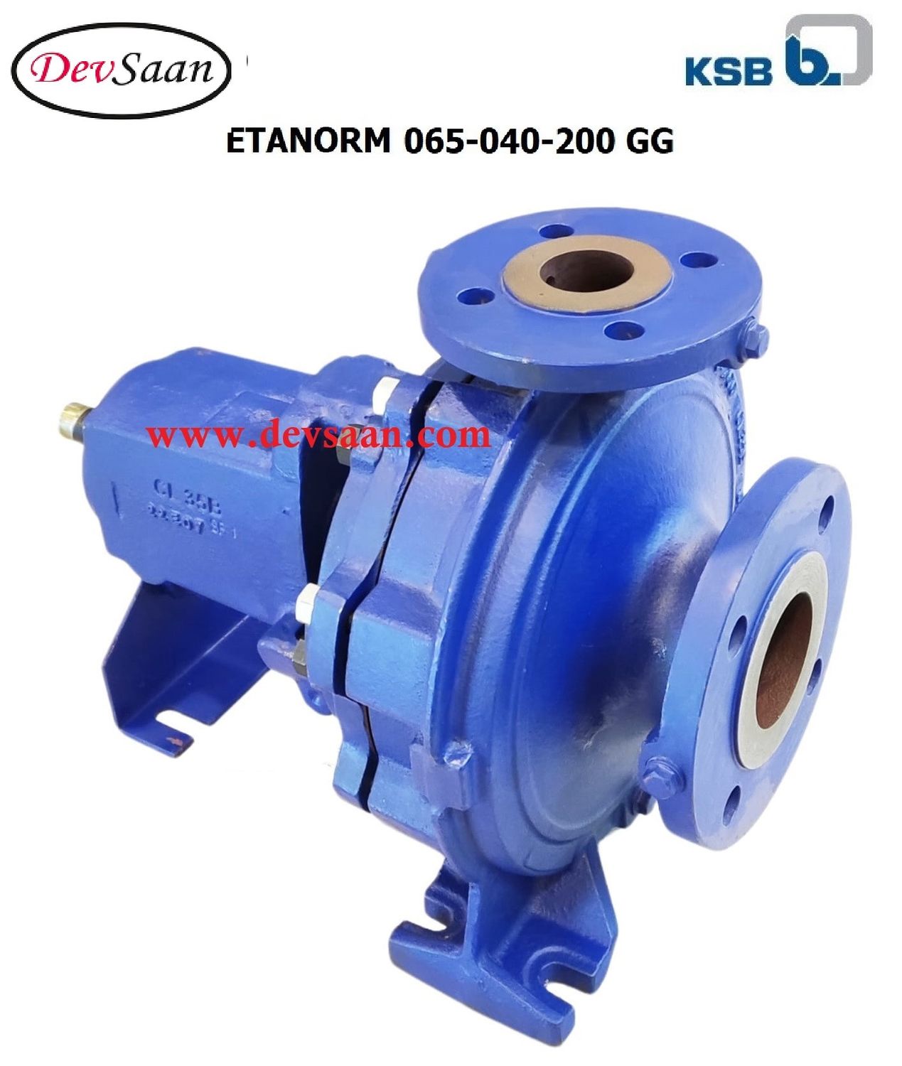 Centrifugal Pump End Suction KSB Etanorm ETN 065-040-200 GG