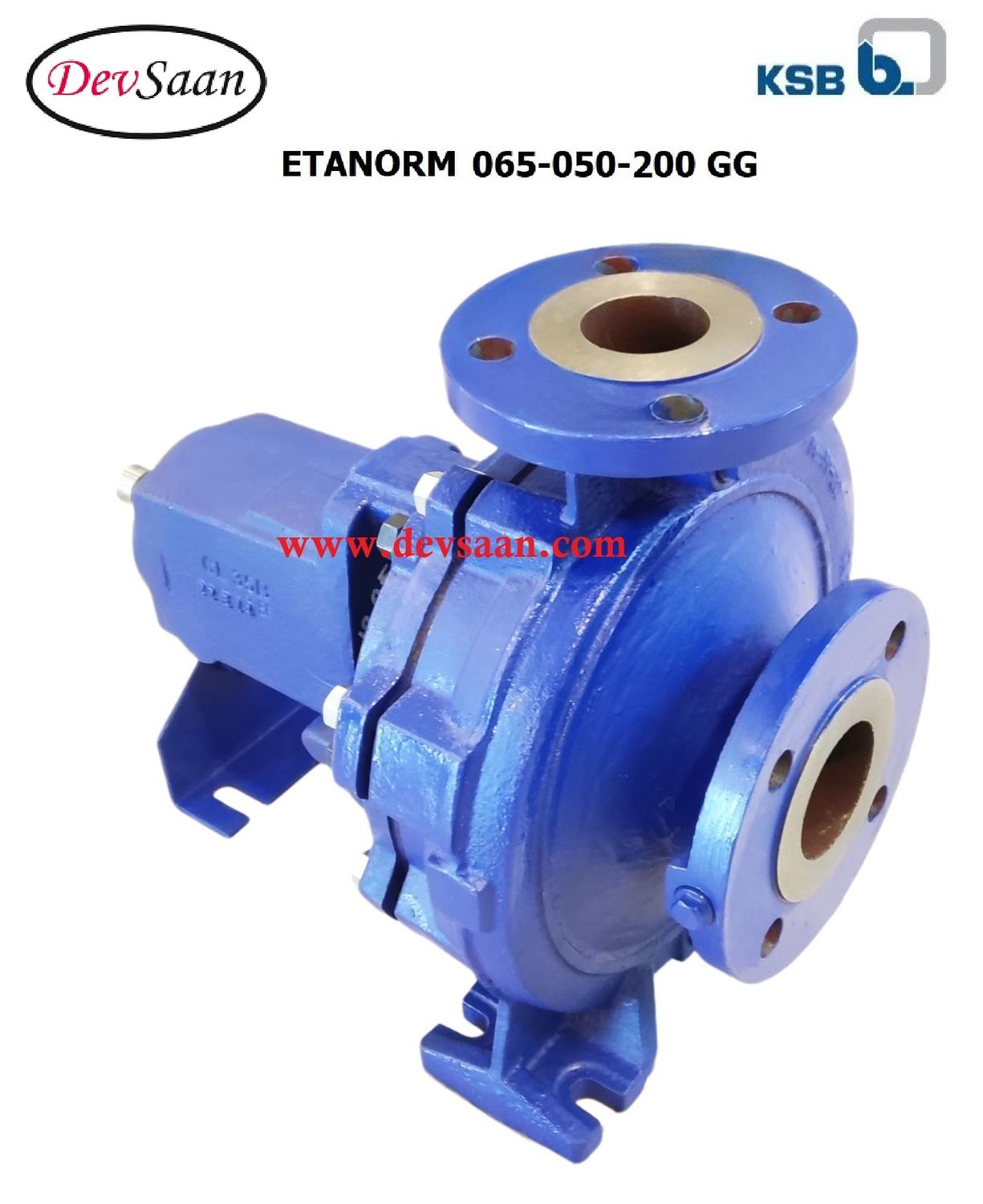 Centrifugal Pump End Suction KSB Etanorm ETN 065-050-200 GG