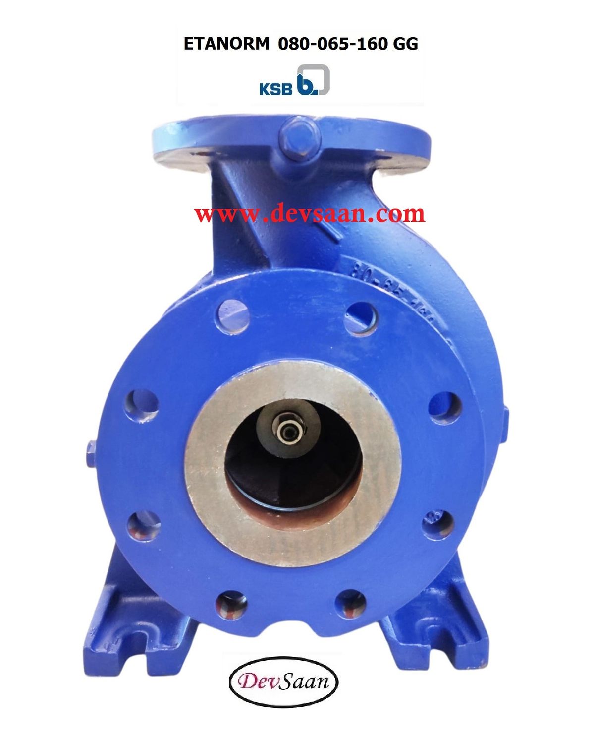 Centrifugal Pump End Suction KSB Etanorm ETN 080-065-160 GG