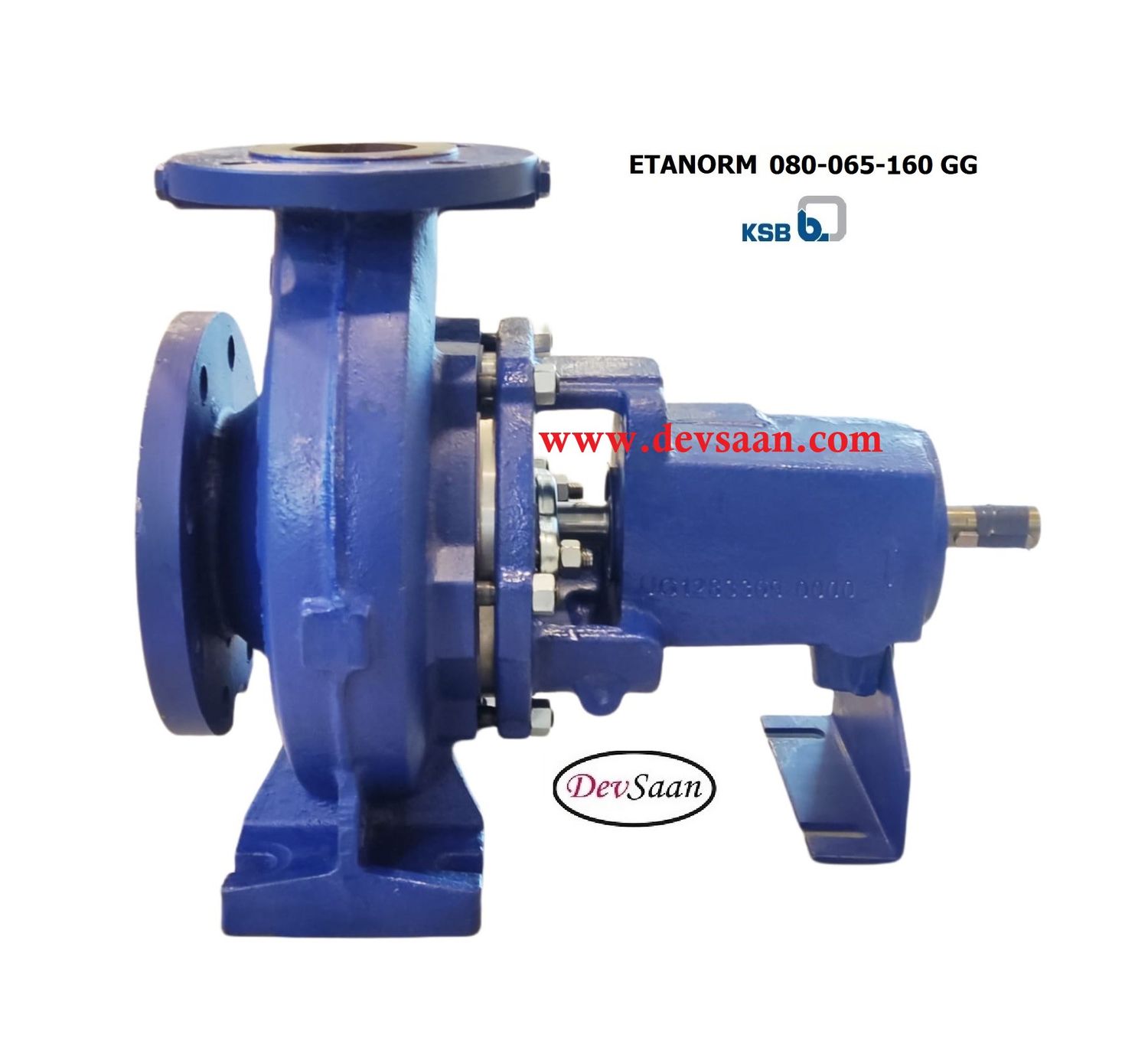 Centrifugal Pump End Suction KSB Etanorm ETN 080-065-160 GG
