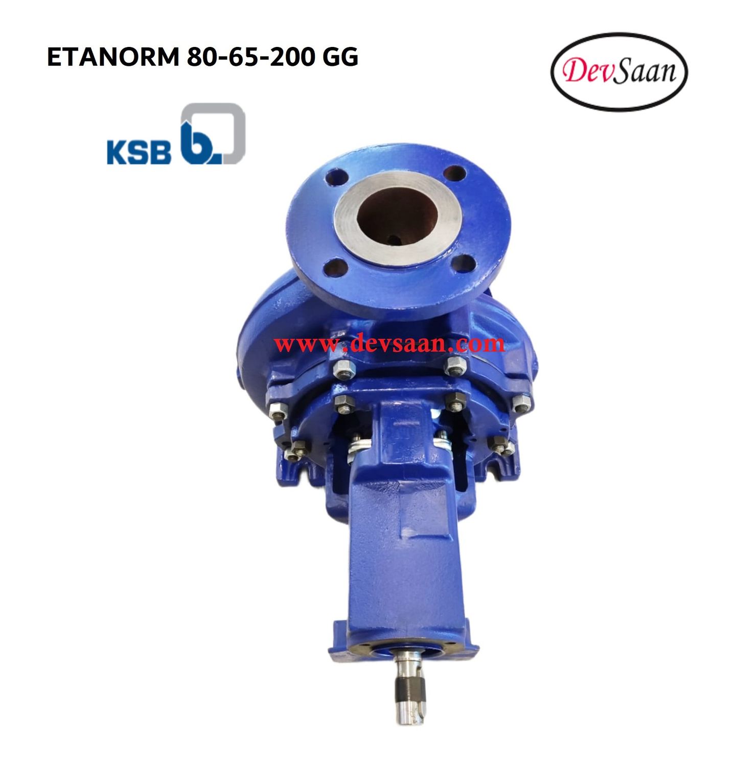 Centrifugal Pump End Suction KSB Etanorm ETN 080-065-200 GG
