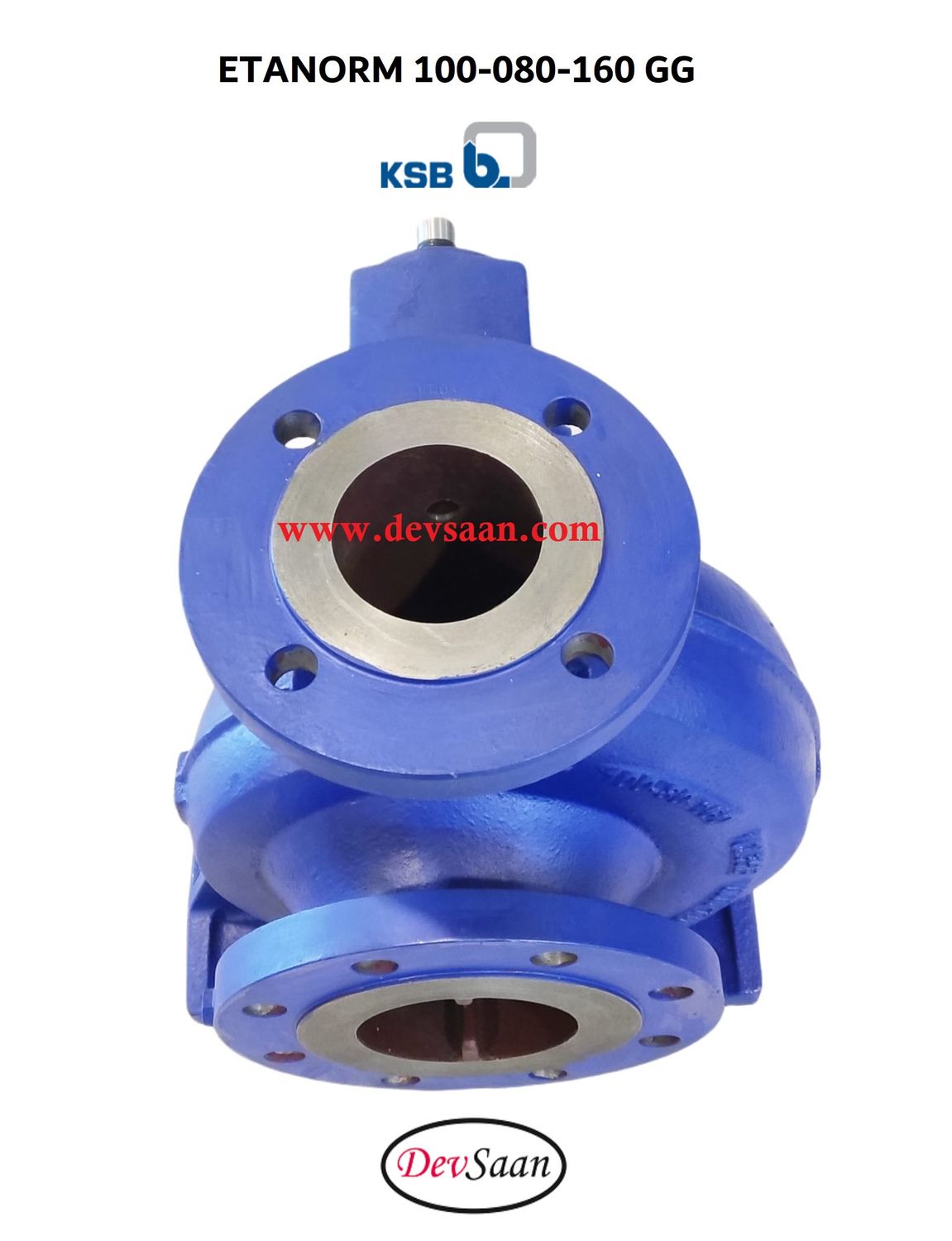 Centrifugal Pump End Suction KSB Etanorm ETN 100-080-160 GG