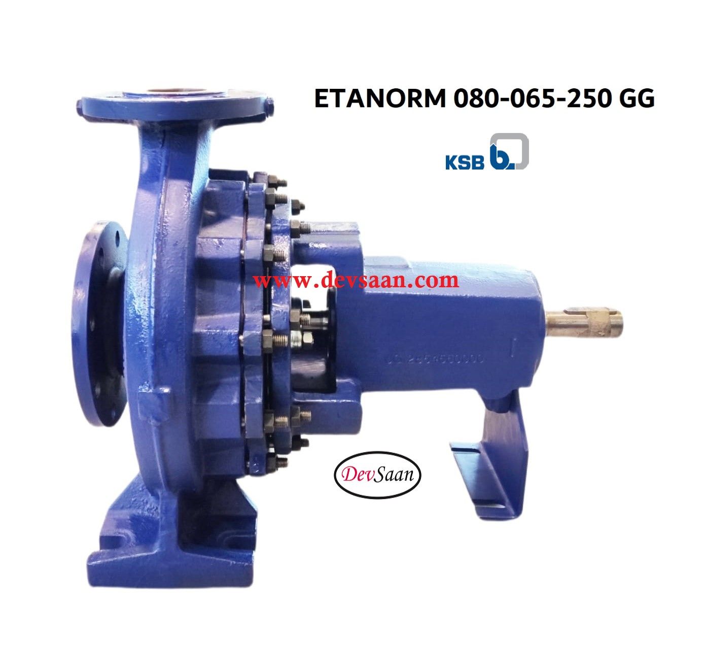 Centrifugal Pump End Suction KSB Etanorm ETN 080-065-250 GG