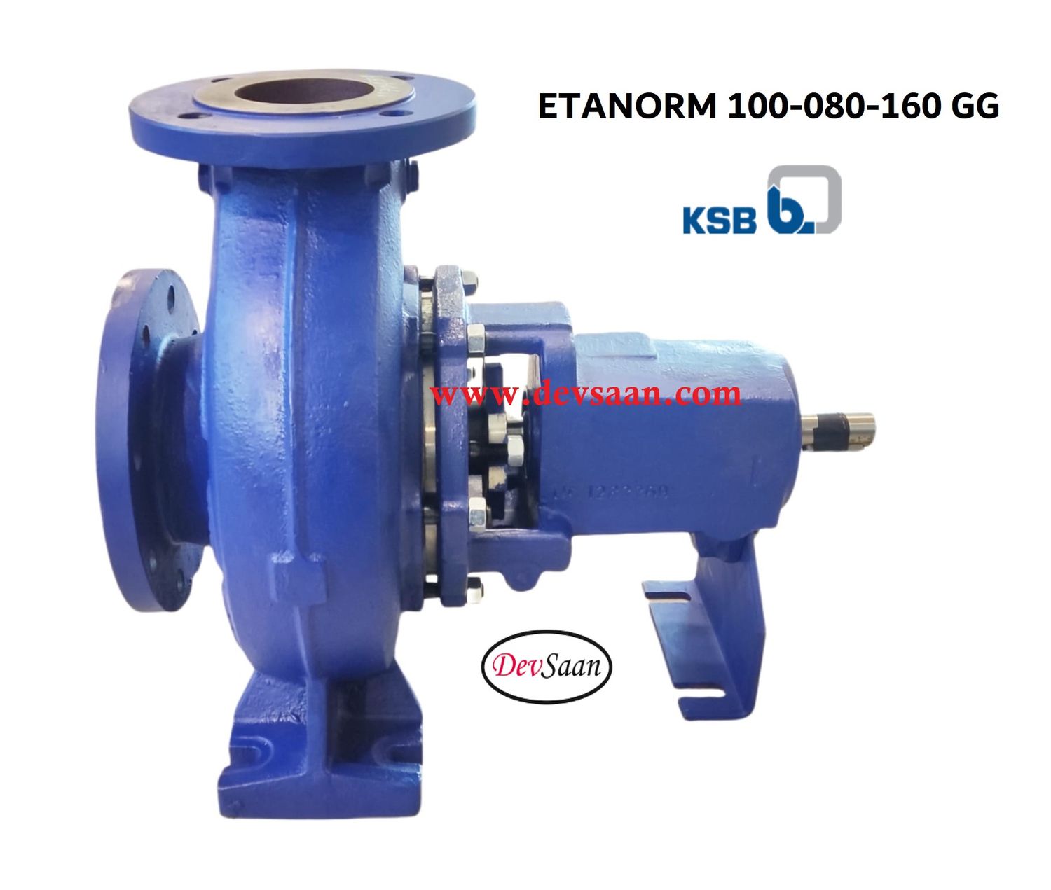 Centrifugal Pump End Suction KSB Etanorm ETN 100-080-160 GG