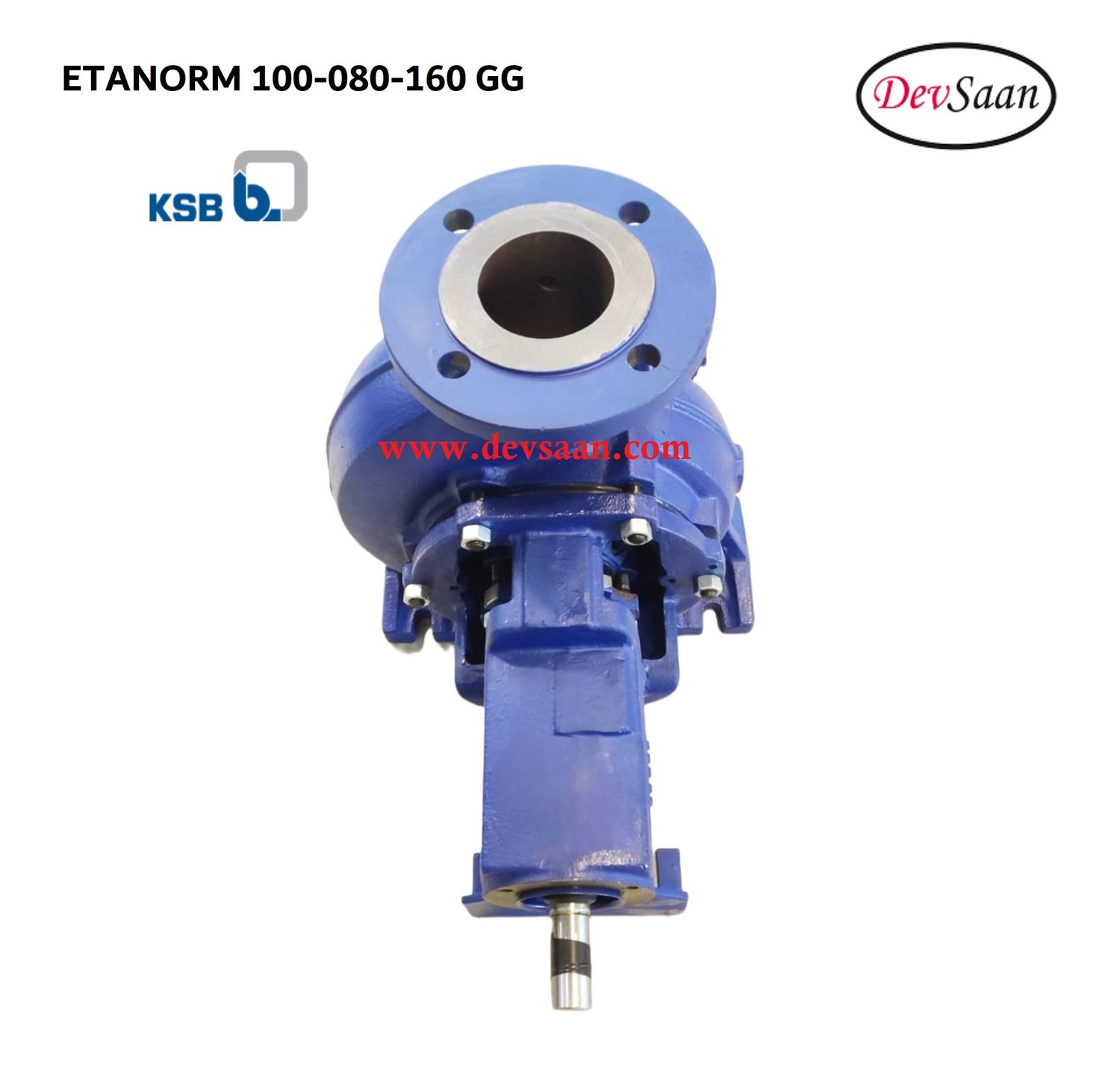 Centrifugal Pump End Suction KSB Etanorm ETN 100-080-160 GG