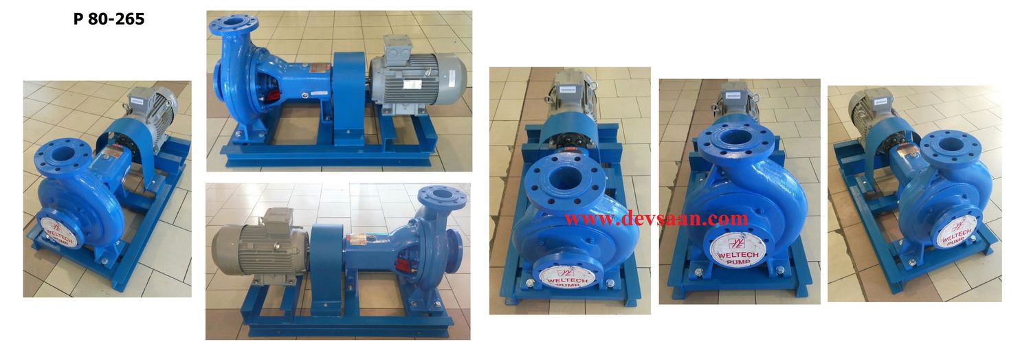 Solid Handling Centrifugal Pump P 80-265 Pompa Sentrifugal