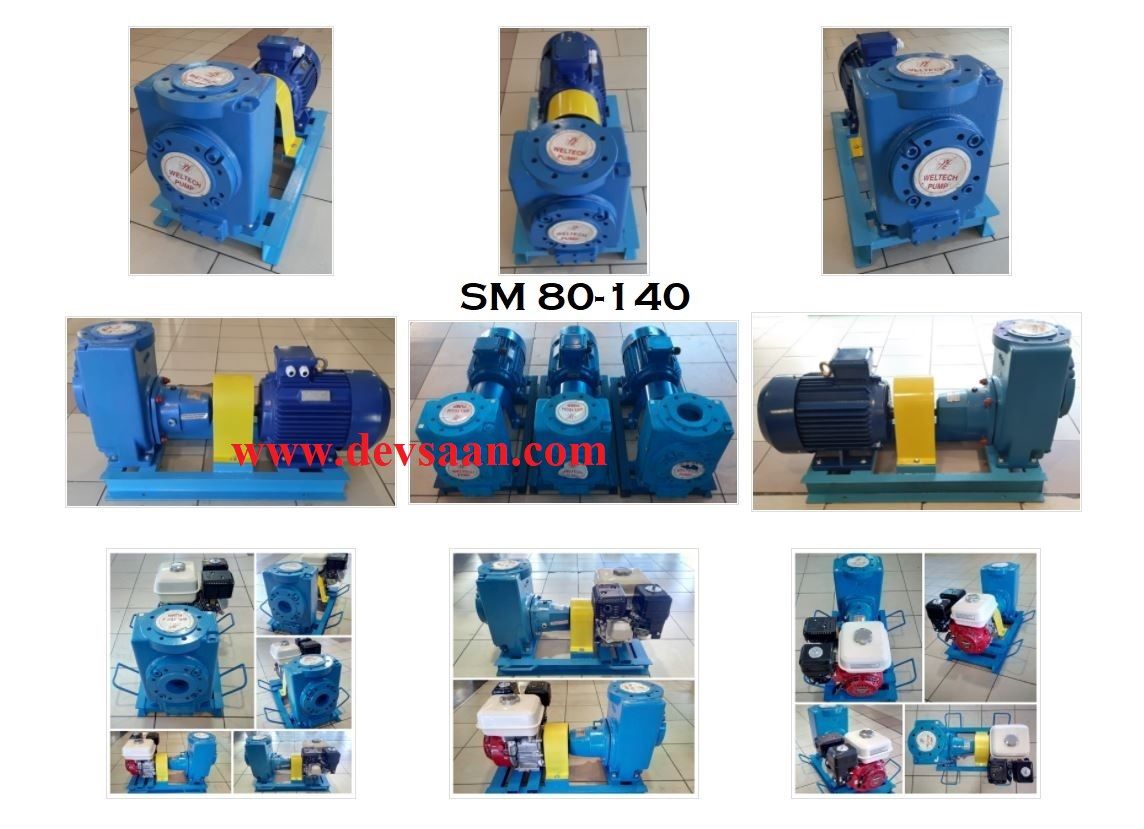 Self Priming Non Clog Pump SM 80-140 Pompa Transfer
