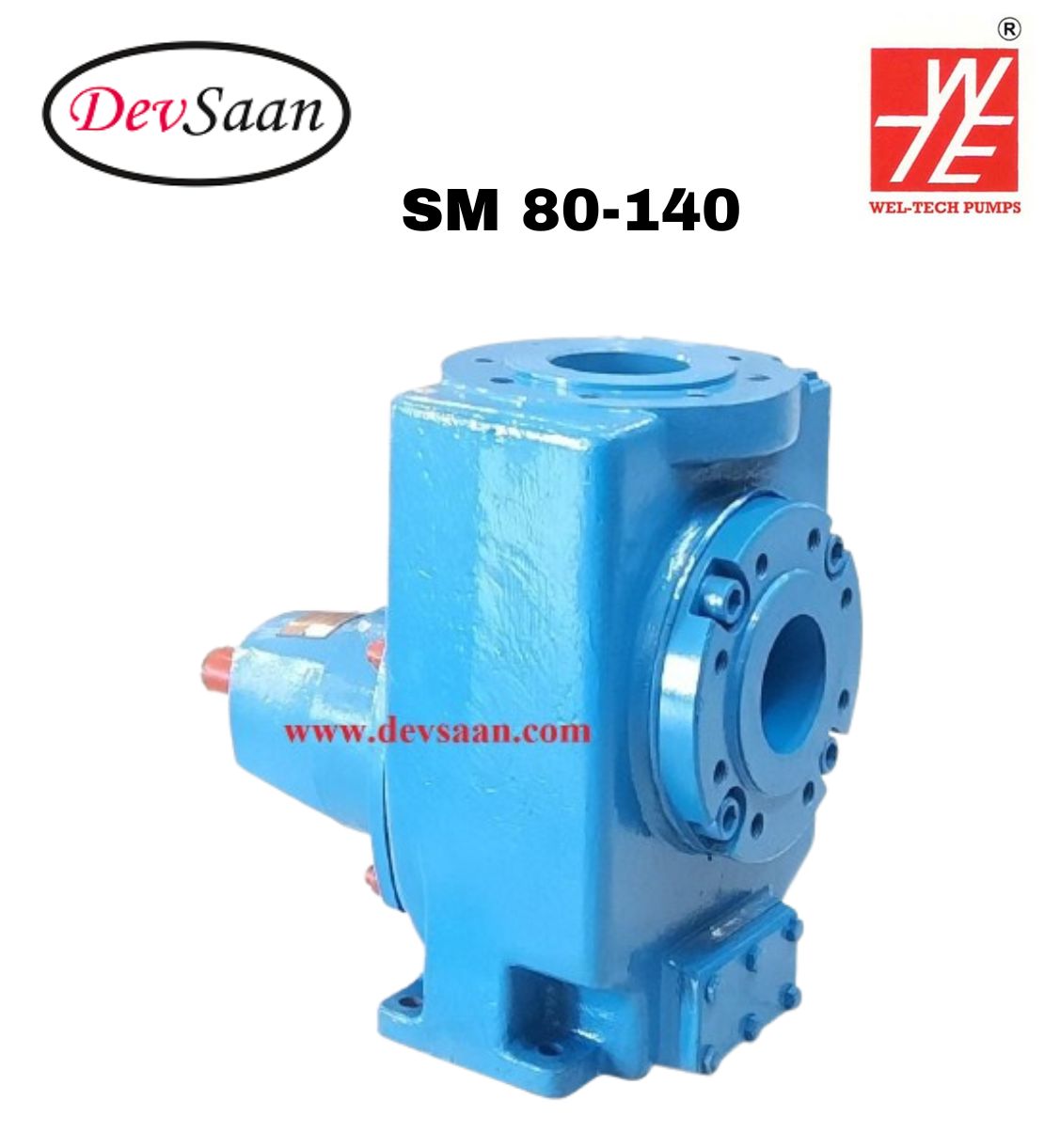 Self Priming Non Clog Pump SM 80-140 Pompa Transfer