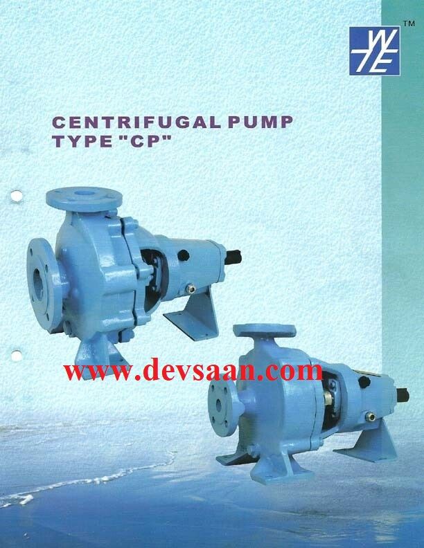Centrifugal Pump Semi-Open Impeller CP-A 65-315 Pompa Sentrifugal
