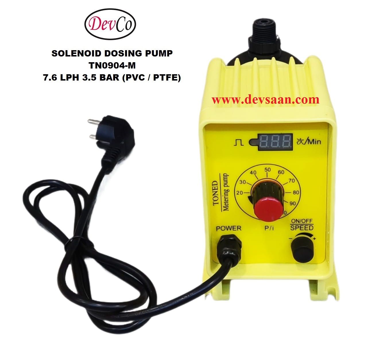 Pompa Dosing Solenoid TN0904-M Diaphragm Metering Pump