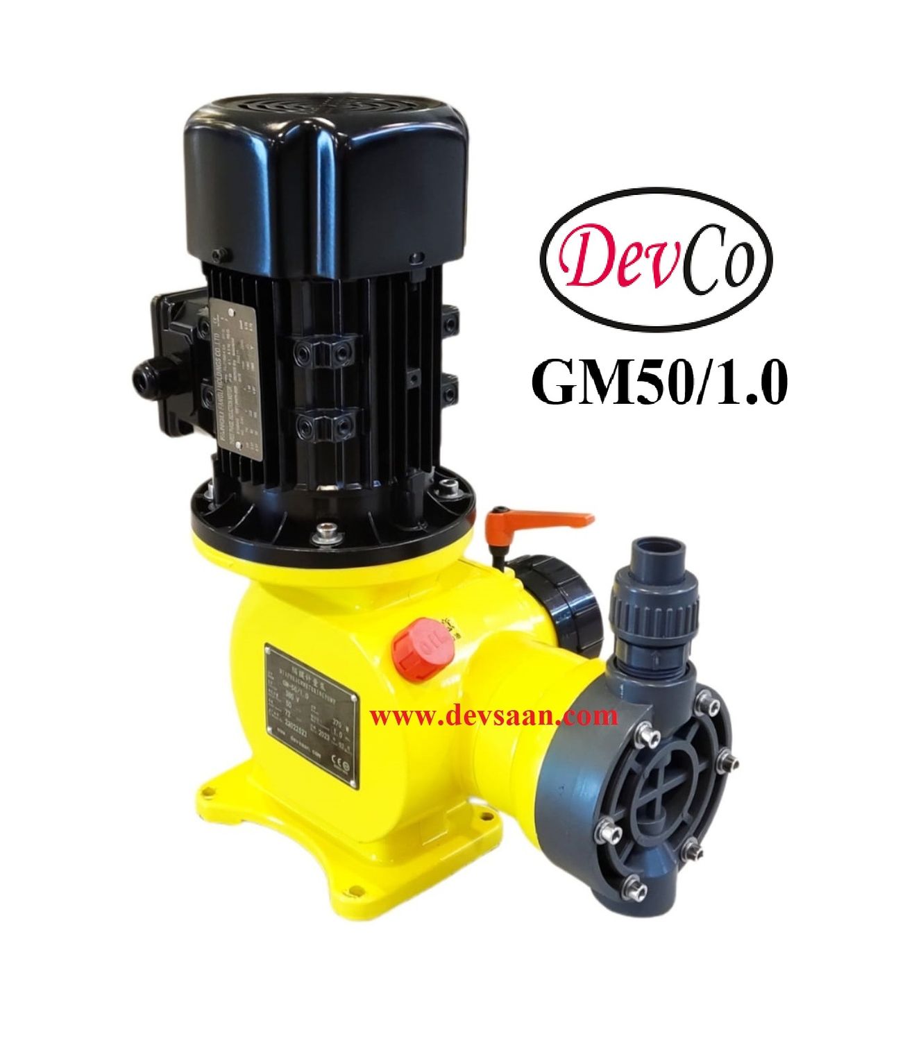 Pompa Dosing GM PVC Mechanical Diaphragm Metering Pump 50 LPH