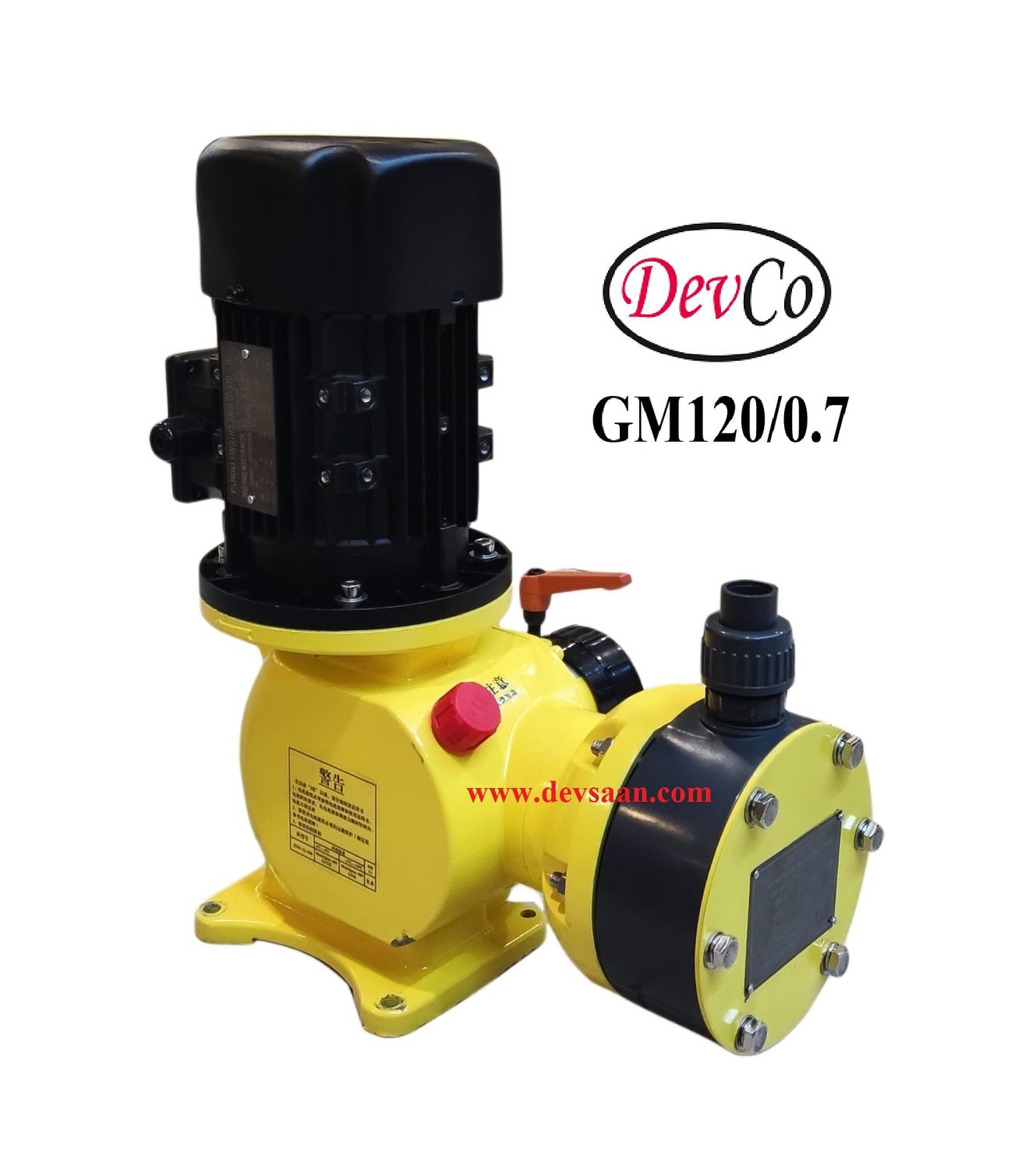 Pompa Dosing GM PVC Mechanical Diaphragm Metering Pump 120 LPH