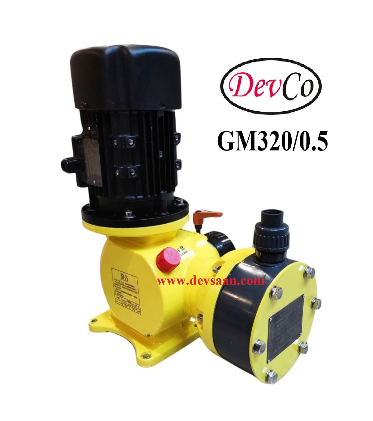 Pompa Dosing GM PVC Mechanical Diaphragm Metering Pump 320 LPH