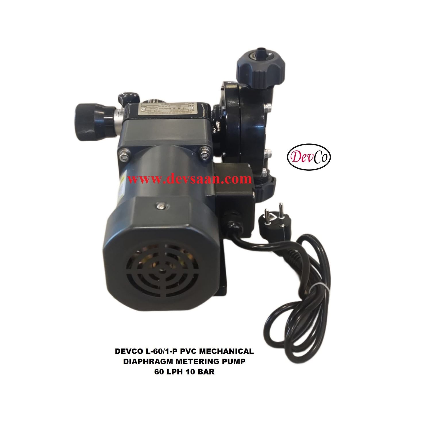 Pompa Dosing L-60-1-P Mechanical Diaphragm Metering Pump