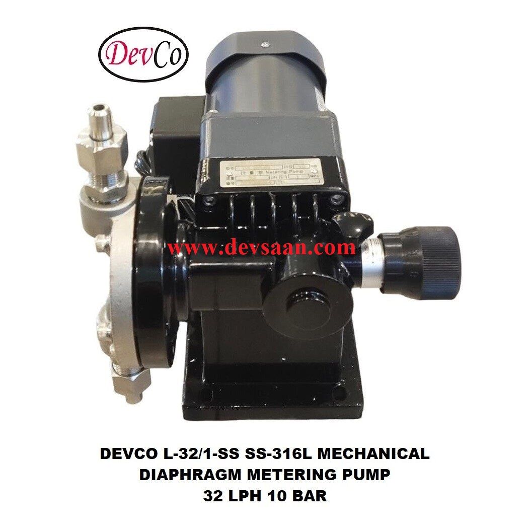 Pompa Dosing L-32-1-SS Mechanical Diaphragm Metering Pump