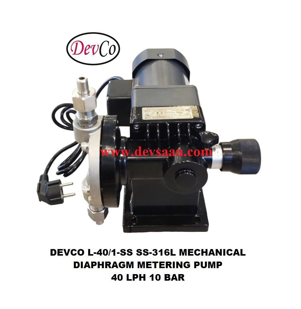 Pompa Dosing L-40-1-SS Mechanical Diaphragm Metering Pump