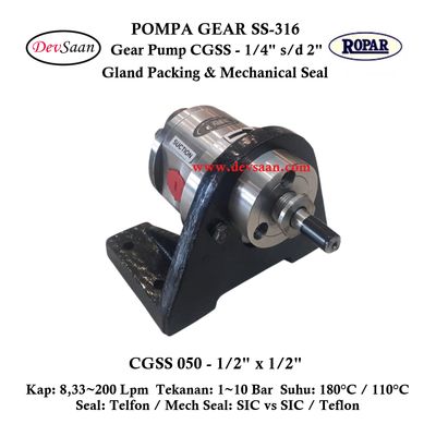 Gear Pump CGSS 050 (GP) Pompa Roda Gigi