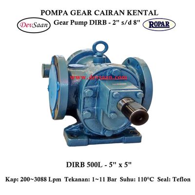 Gear Pump Rotari DIRB 500L Pompa Roda Gigi