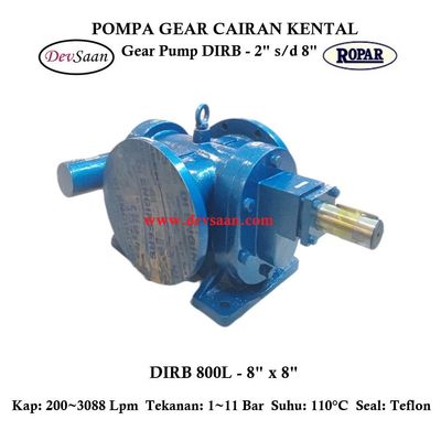 Gear Pump Rotari DIRB 800L Pompa Roda Gigi