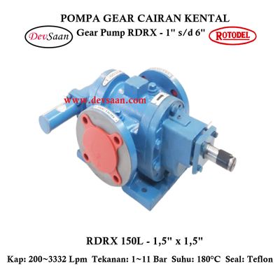 Gear Pump Rotari RDRX 150L Pompa Roda Gigi