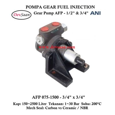 Internal Gear Pump AFP-075-1500 Pompa Fuel Injection