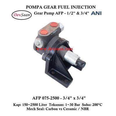 Internal Gear Pump AFP-075-2500 Pompa Fuel Injection