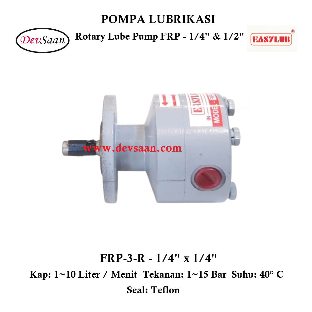 Rotary Lube Pump FRP-3-R Pompa Lubrikasi