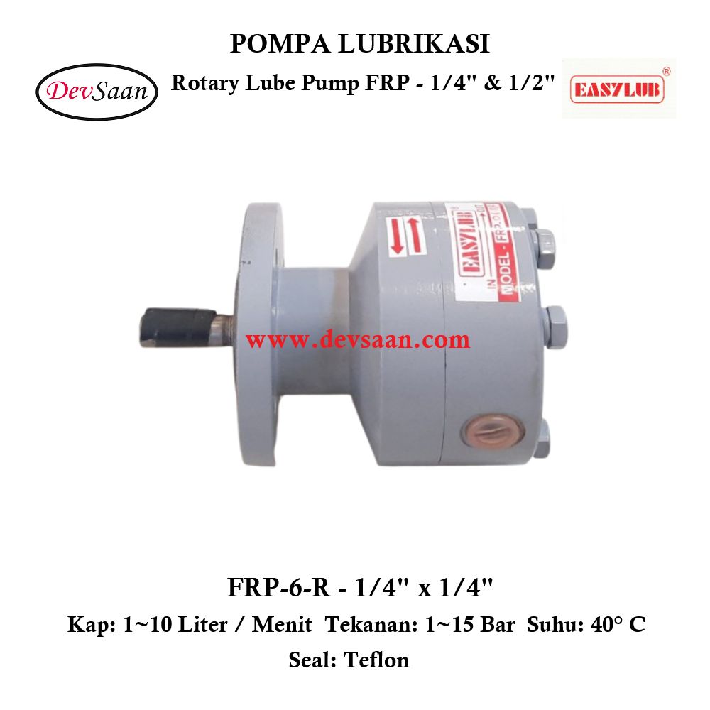 Rotary Lube Pump FRP-6-R Pompa Lubrikasi