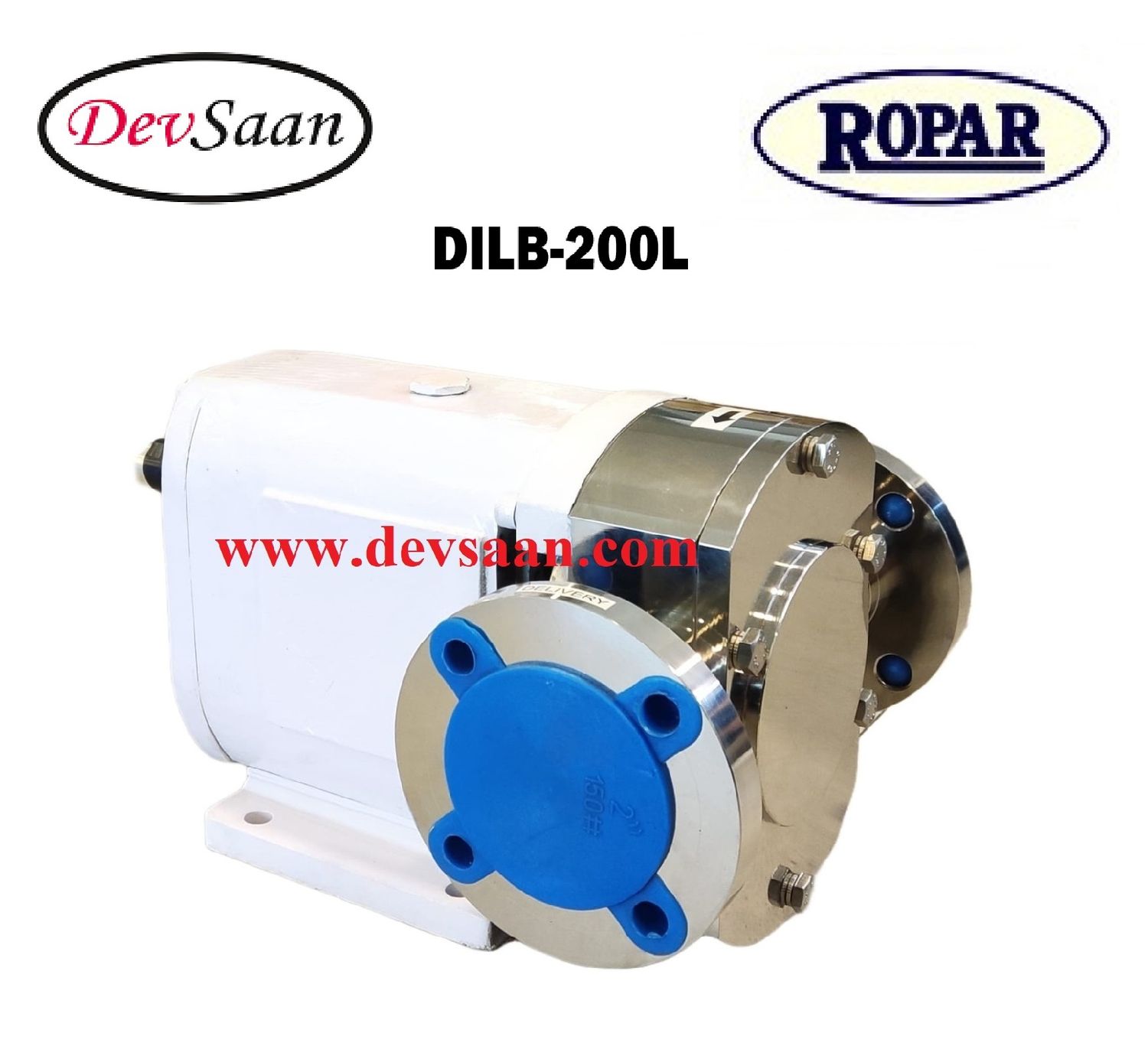 Rotary Lobe Pump DILB-200L Pompa Rotari Lobe