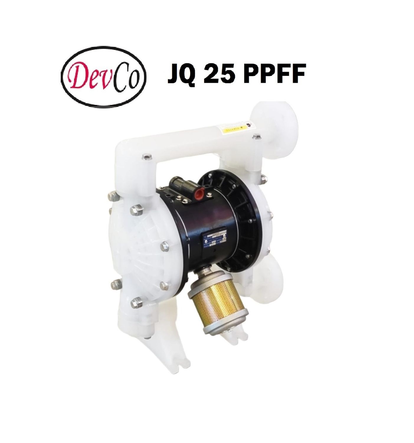 Diaphragm Pump JQ 25 PPFF Pompa Diafragma Devco 1" Flange