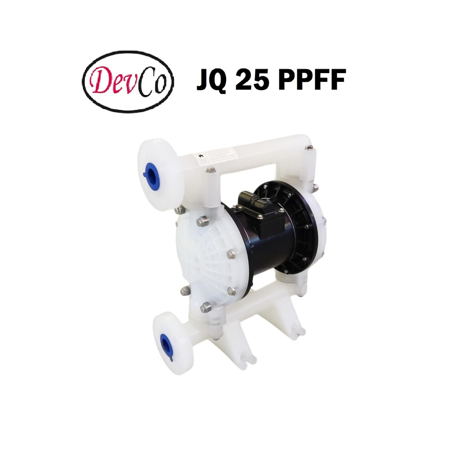 Diaphragm Pump JQ 25 PPFF Pompa Diafragma Devco 1" Flange