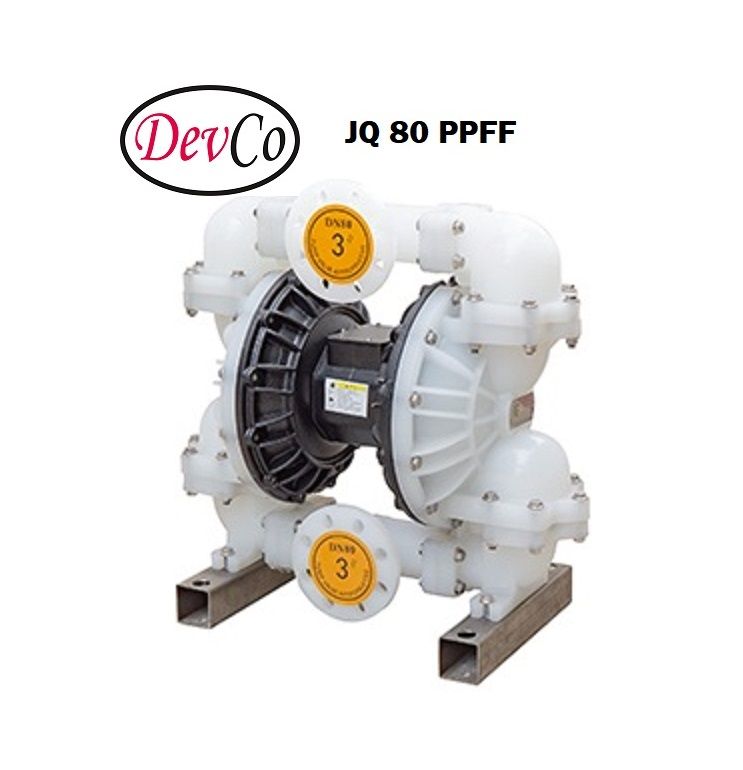 Diaphragm Pump JQ 80 PPFF Pompa Diafragma Devco 3"