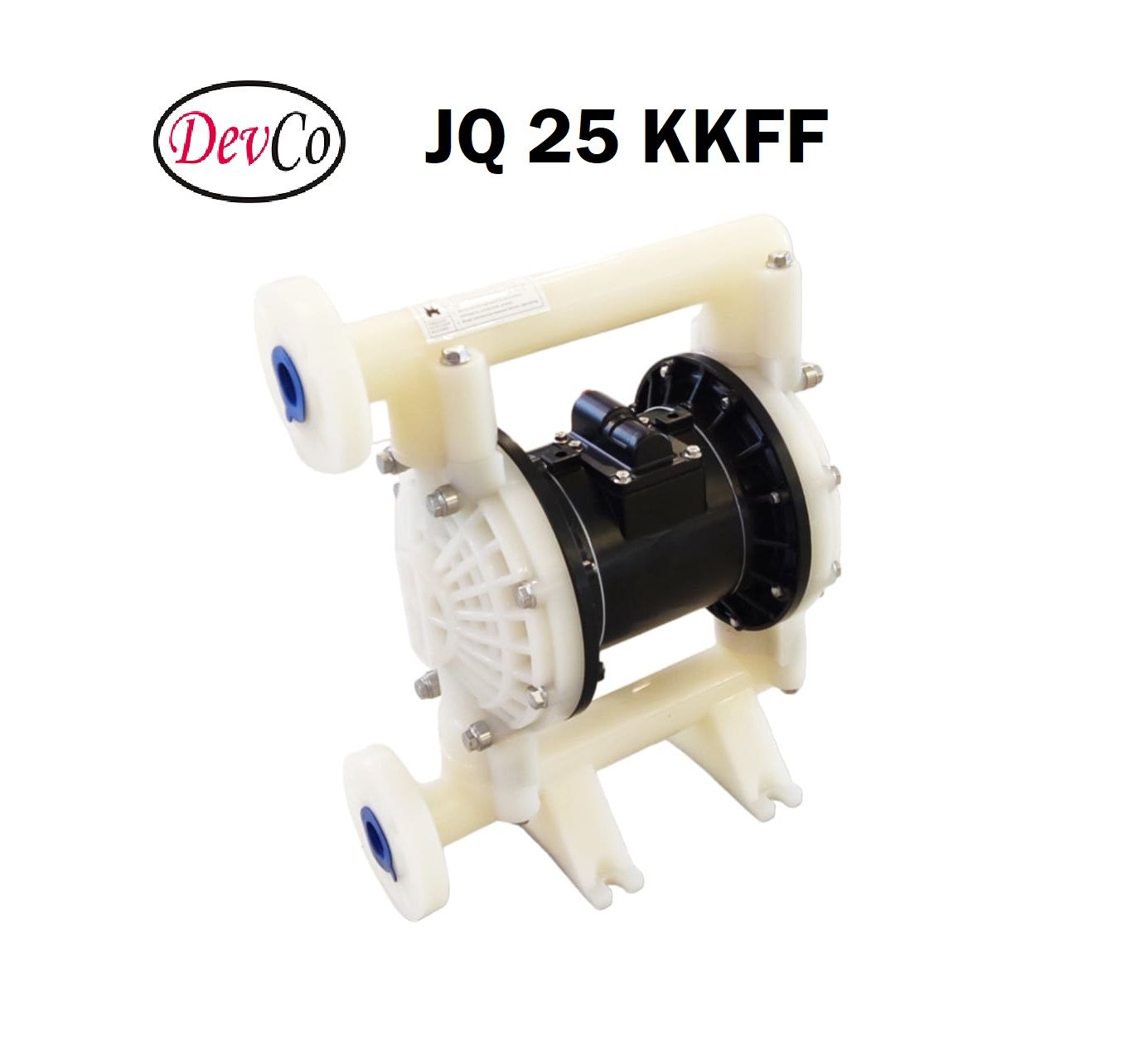 Diaphragm Pump JQ 25 KKFF Pompa Diafragma Devco 1" Flange