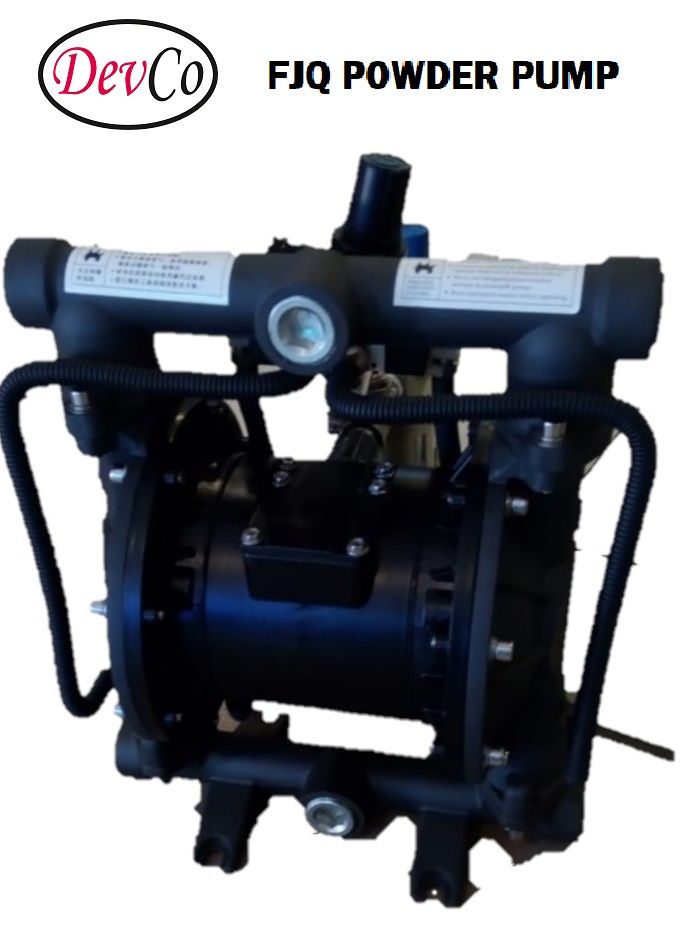 Pneumatic Powder Pump FJQ 40 Pompa Diafragma Devco 1,5"
