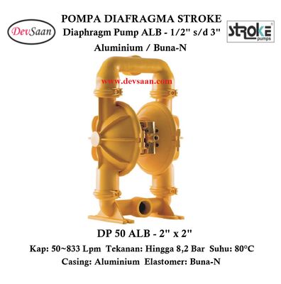 Diaphragm Pump DP 50 ALB Pompa Diafragma Stroke 2"