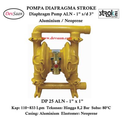 Diaphragm Pump DP 25 ALN Pompa Diafragma Stroke 1"