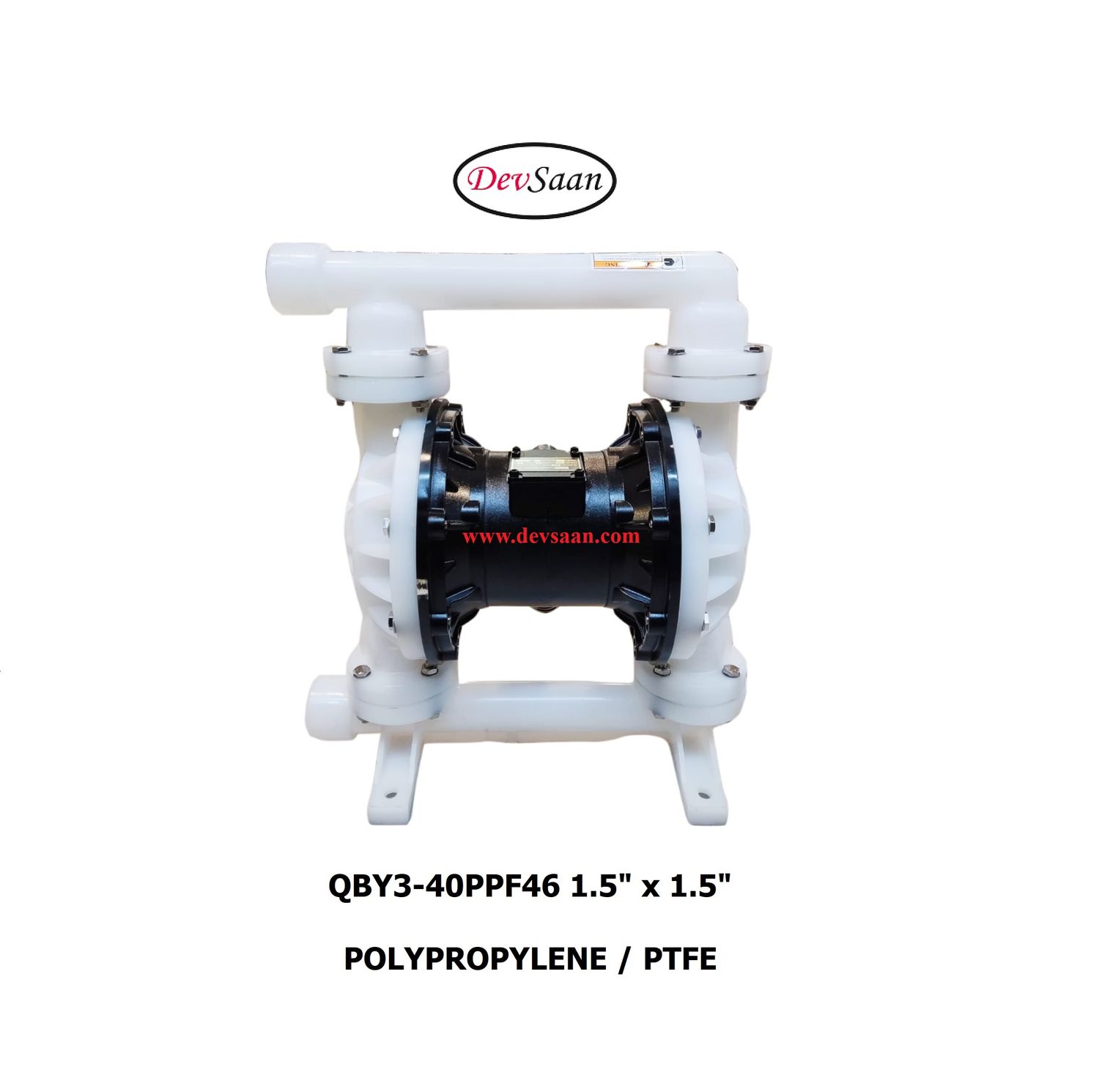 Diaphragm Pump QBY3-40PPF46 Pompa Diafragma QBY 1,5"