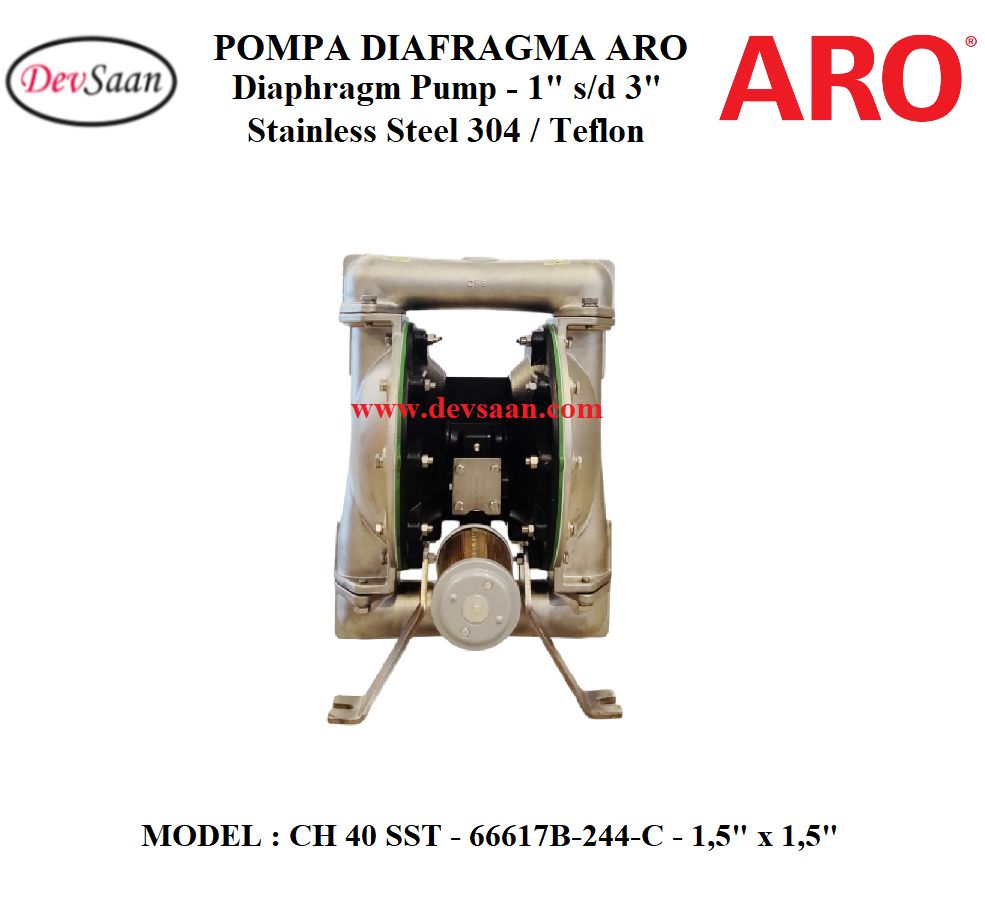 CH-40 - 1.5" x 1.5" SS34F46 - 66617B-244-C