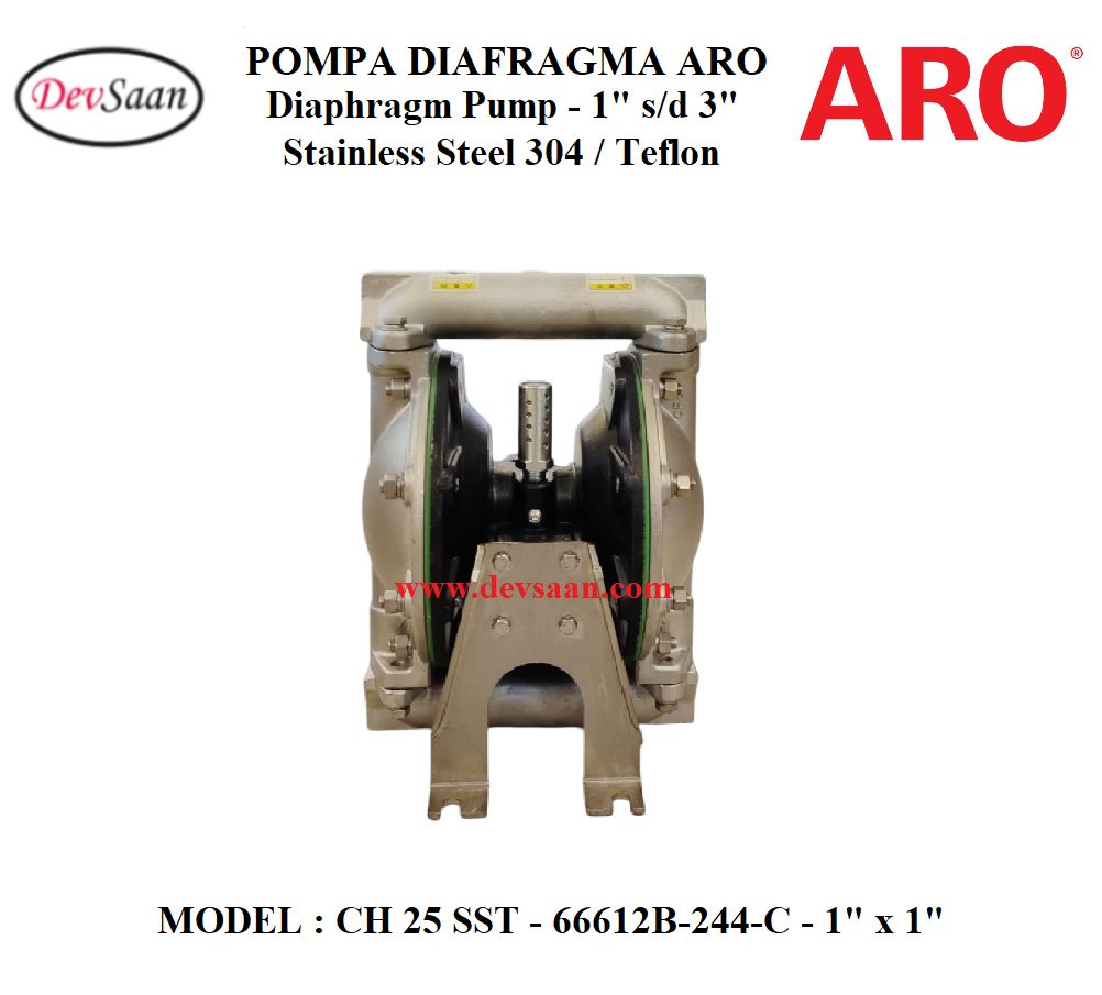 CH-25 - 1" x 1" SS34F46 - 66612B-244-C