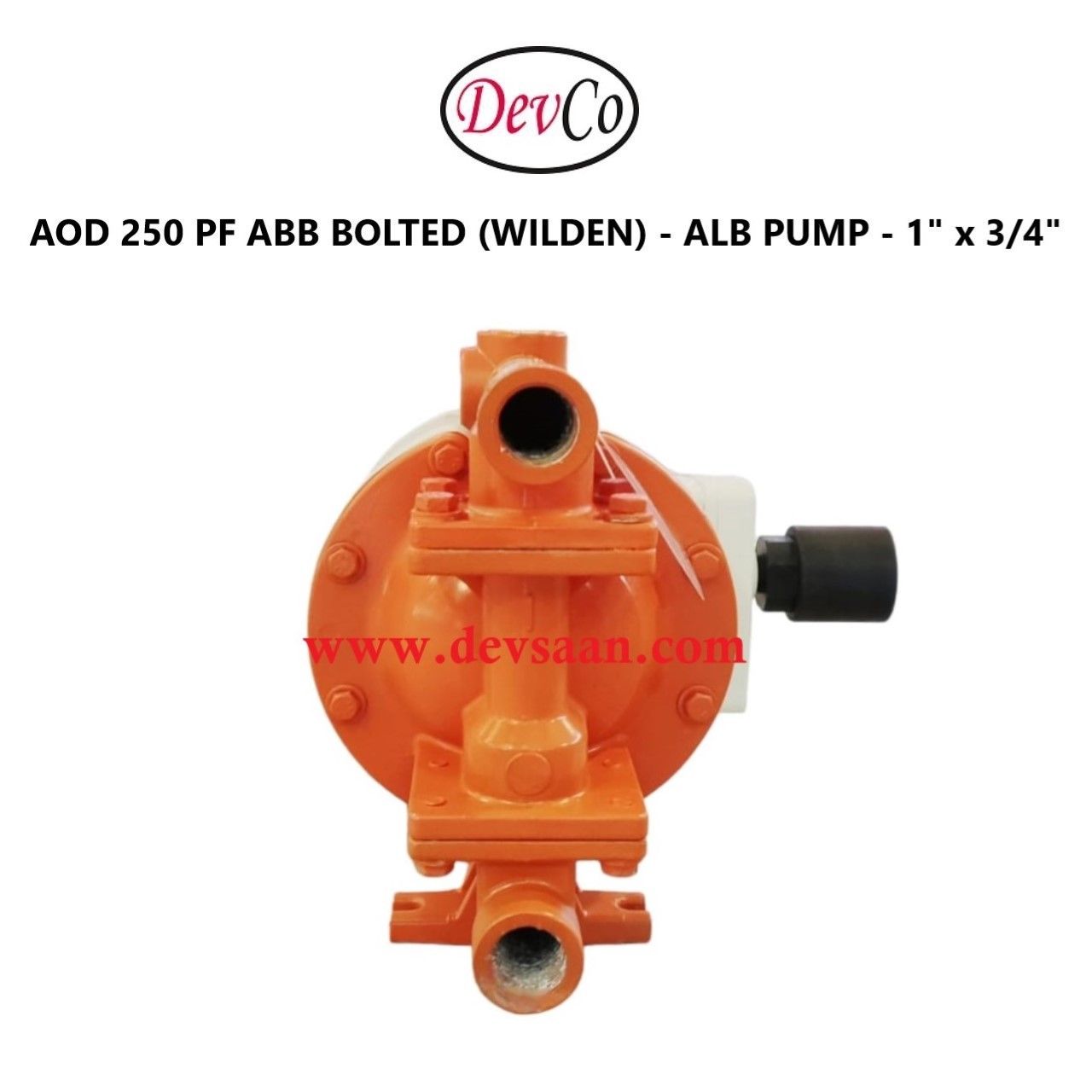 Wilden OEM Diaphragm Pump AOD 250 PF ABB Pompa Diafragma Devco 1"