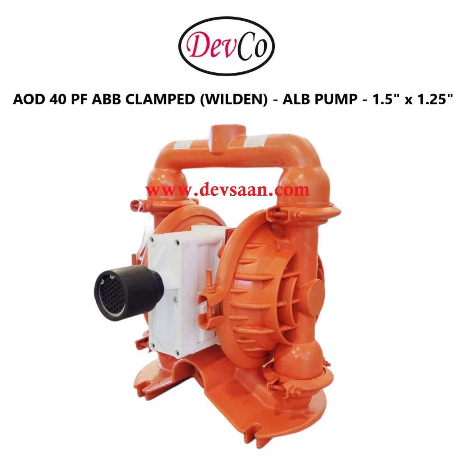Wilden OEM Diaphragm Pump AOD 40 PF ABB Pompa Diafragma Devco 1,5"