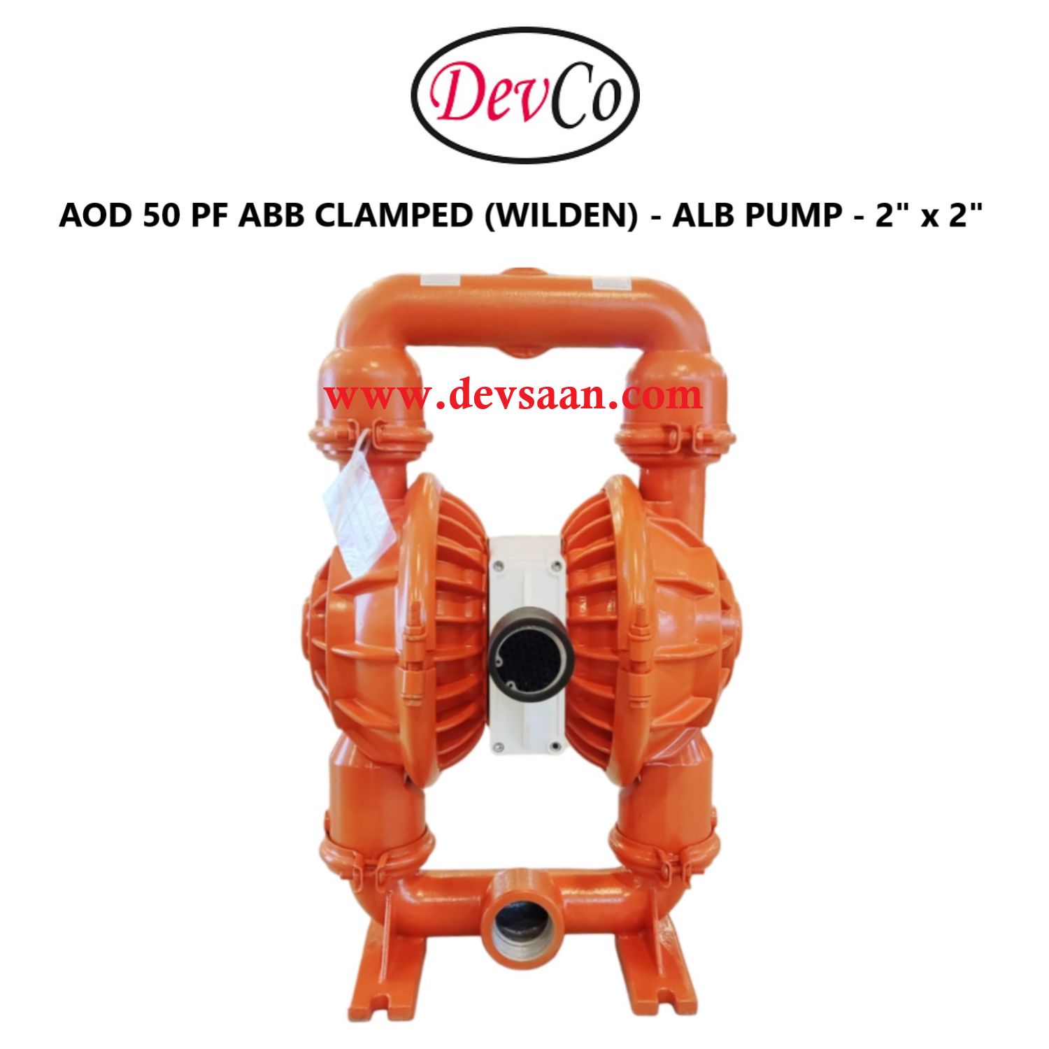 Wilden OEM Diaphragm Pump AOD 50 PF ABB Pompa Diafragma Devco 2"